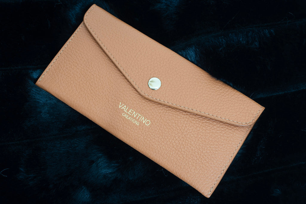 Portafoglio Valentino a busta in pelle