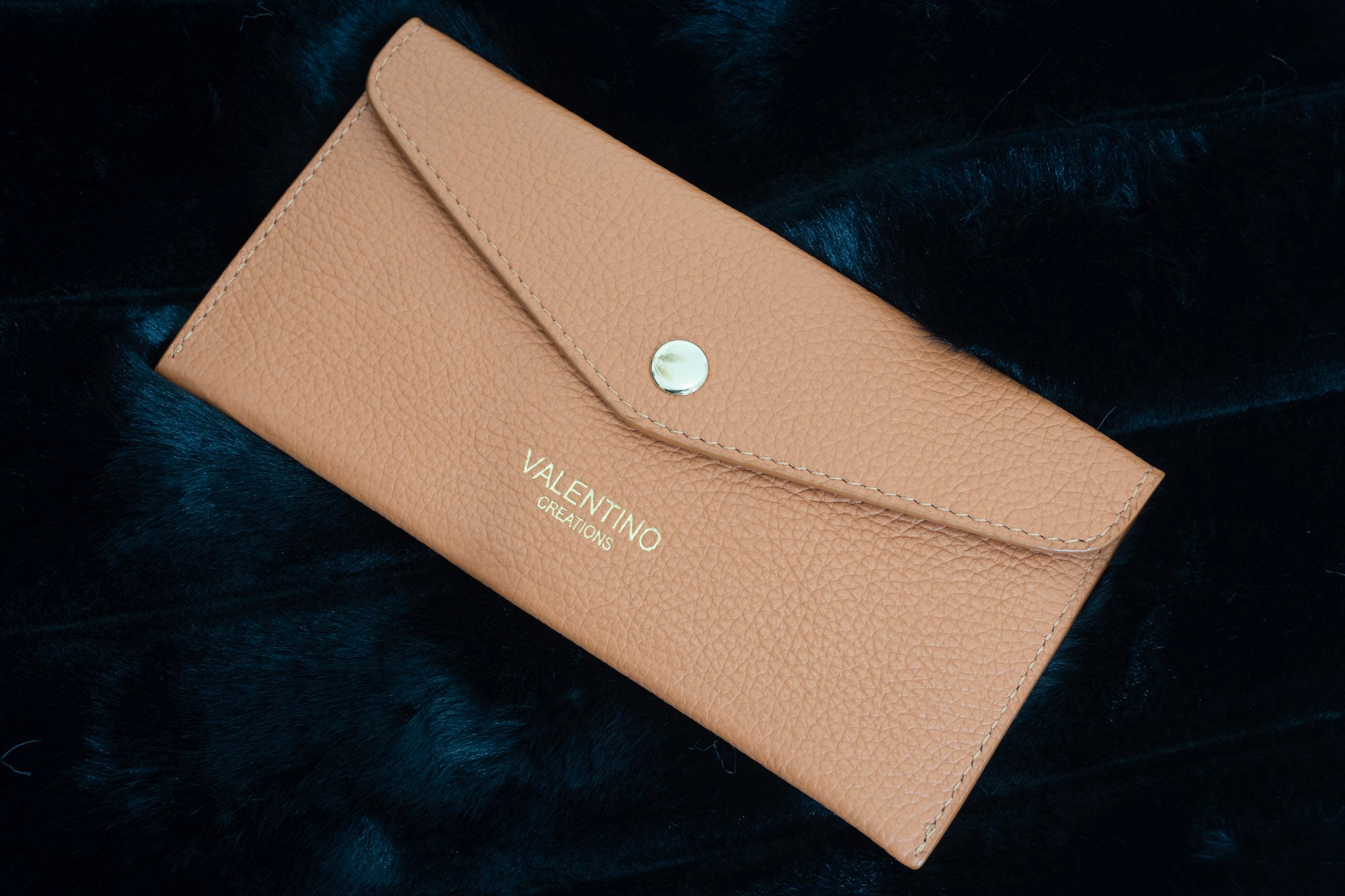 Portafoglio Valentino a busta in pelle
