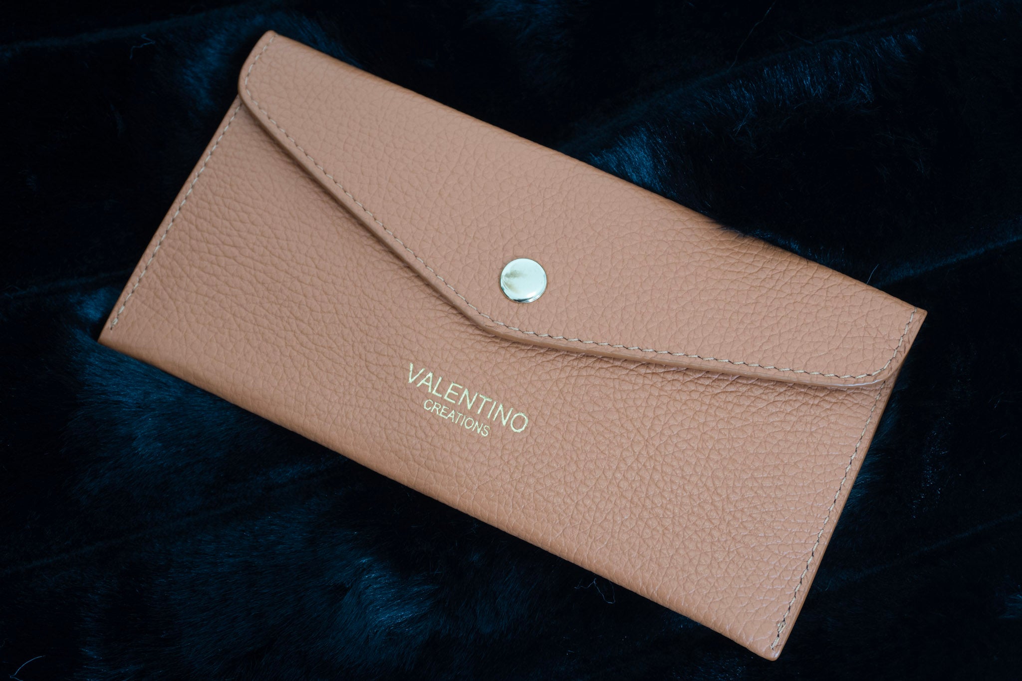 Portafoglio Valentino a busta in pelle