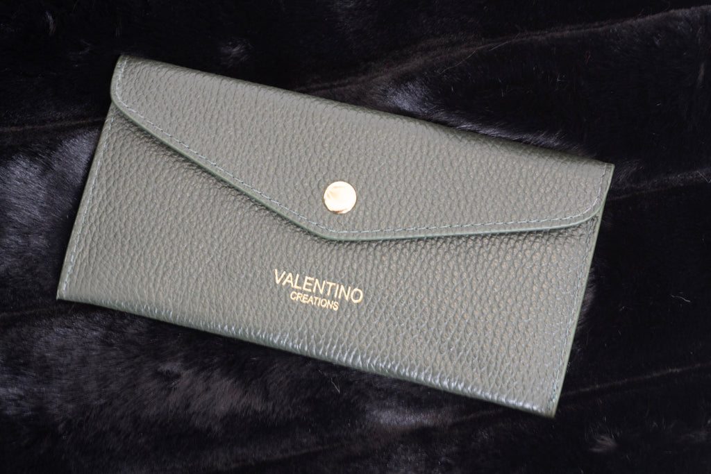 Portafoglio Valentino a busta in pelle