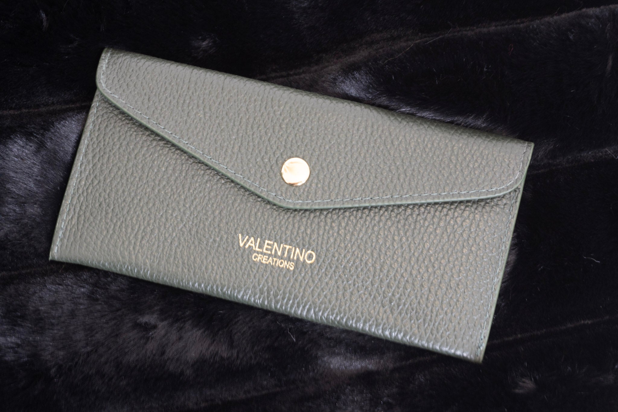 Portafoglio Valentino a busta in pelle